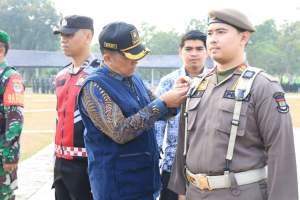 Pj Bupati Pimpin Gelar Pasukan Pengamanan Pilkades