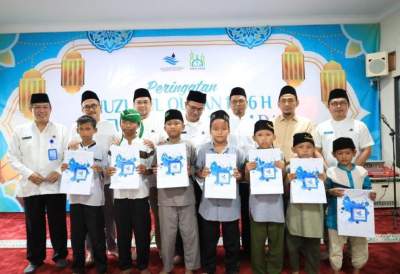 Maknai Nuzulul Quran, PERUMDAM TKR Menggelar Santunan Anak Yatim dan Buka Bersama
