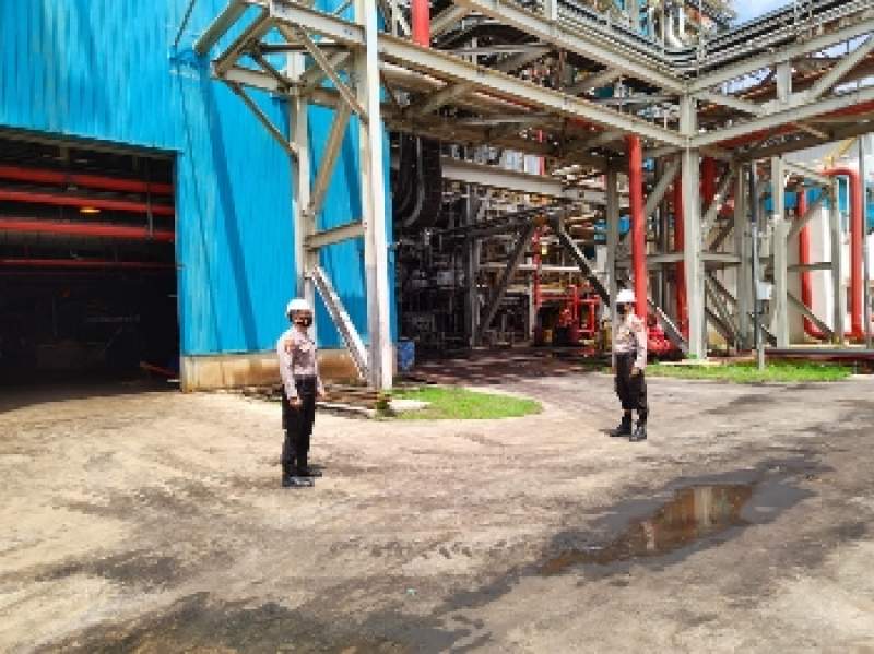 Ditpamobvit Polda Banten Lakukan Pemeriksaan di Seluruh Area PT PLN UPP JBB 1 Lontar Extension