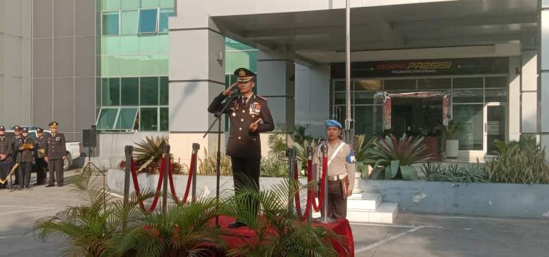 Kapolresta Tangerang Sebut Pancasila Sebagai Dasar dan Ideologi Negara