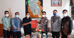 Dukung Rencana Pengembangan Ekonomi, Bank Banten Kunjungi Walikota Serang