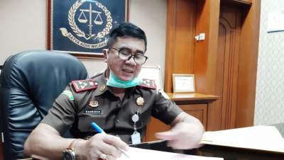 Kepala Kejari Kabupaten Tangerang Bahrudin.