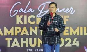 Ketua KPU Kota Tangsel, Muhamad Taufiq MZ.