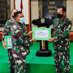 Koramil 0201/Serang Meraih Predikit Satu Dalam Program KB