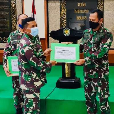 Koramil 0201/Serang Meraih Predikit Satu Dalam Program KB