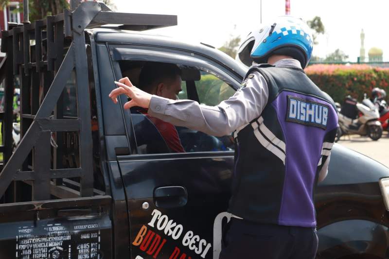 Dishub Kabupaten Tangerang Tertibkan  27 Angkutan Bodong