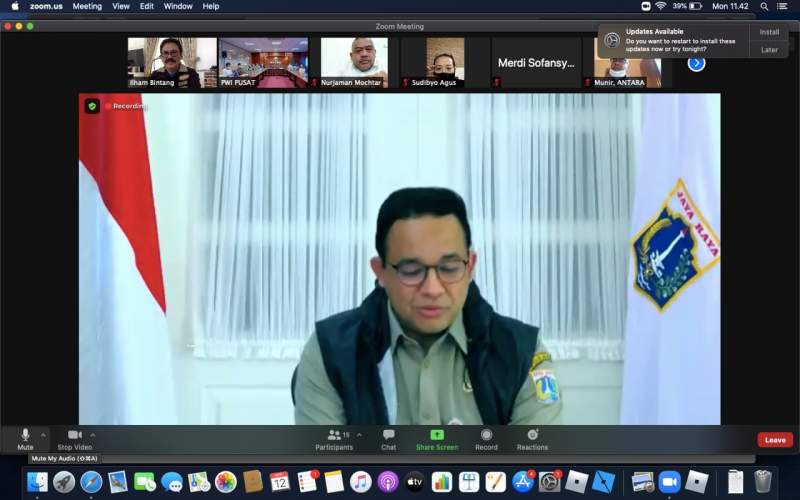 PWI Pusat: Terima Kasih Pak Gubernur Anies Baswedan