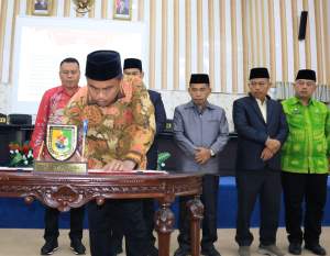 DPRD Sergai Setujui Dua Ranperda