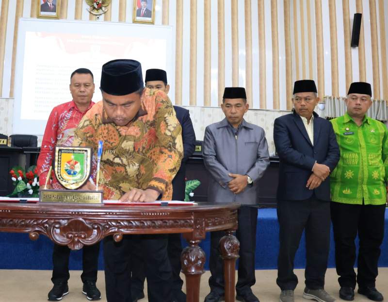 DPRD Sergai Setujui Dua Ranperda
