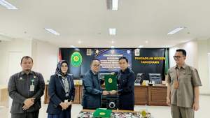 Disdukcapil Apresiasi Inovasi Aplikasi e Laksa PN Tangerang