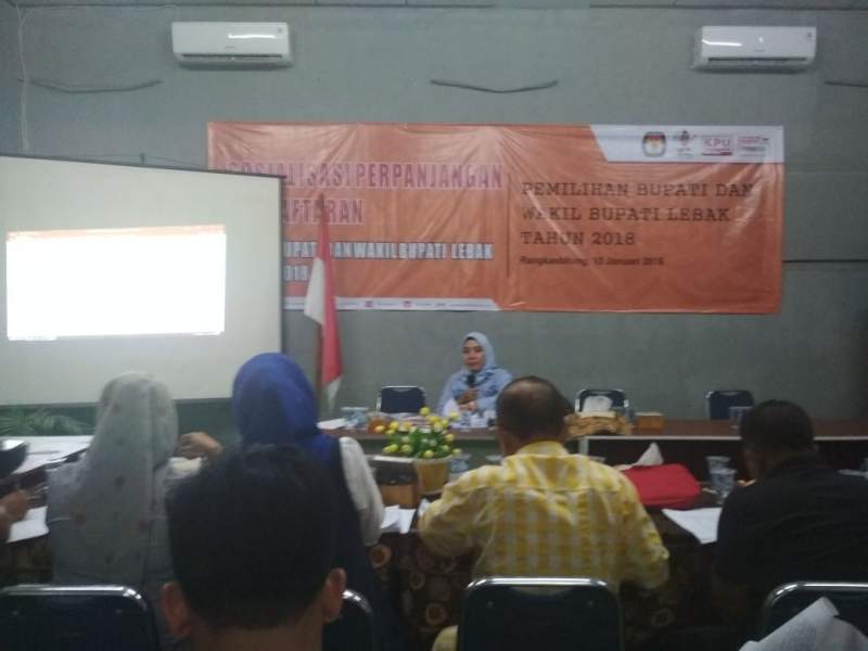 Sosialisasi KPU Lebak