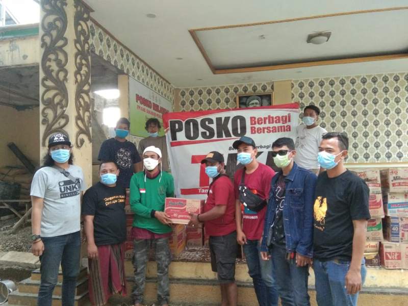 Peduli Korban Banjir Bandang Cicurug, TKP Salurkan Bantuan