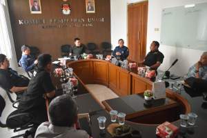 PWI Kabupaten Tangerang Gelar Audiensi Dengan KPU