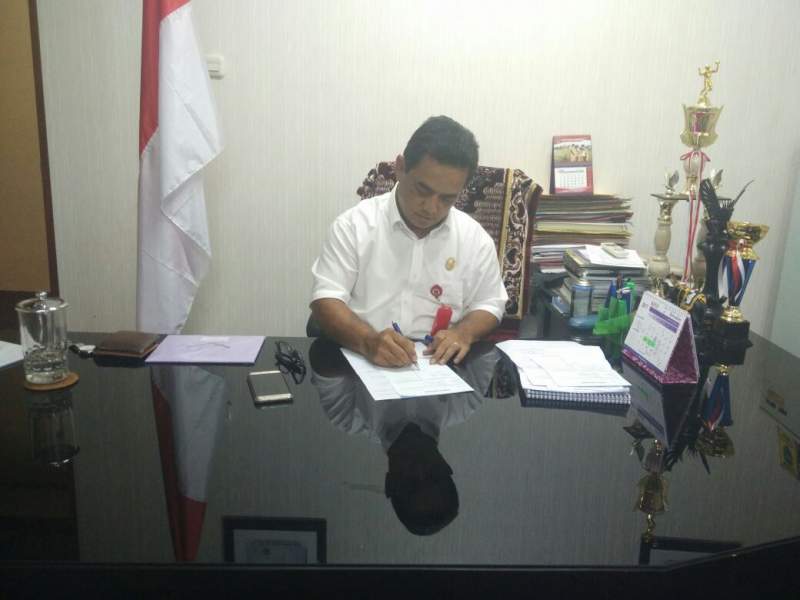 Kepala DPMPD Kabupaten Tangerang Banteng Indarto