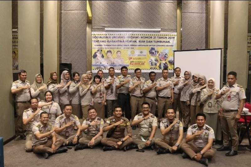Karantina Pertanian TBA Gelar Sosialisasi Undang-undang No 21 Tahun 2019