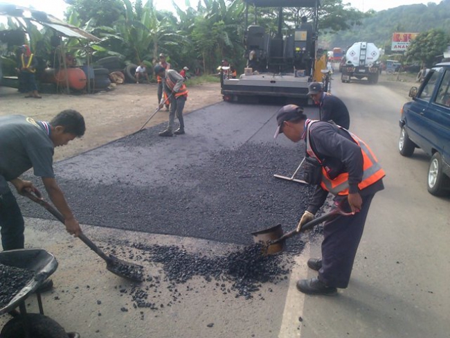 Jalur Mudik Cikuasa Merak Di Aspal Mulus