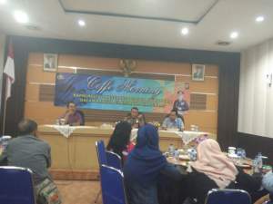 Jaga sinergitas, Kapolresta Tangerang coffee Morning dengan Awak Media