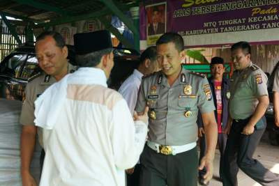 Jalin Kemitraan, PJU Polda Banten Silaturahmi ke Ulama Balaraja