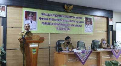 Walikota Cilegon Perihatin Pendataan Penduduk Belum Merata