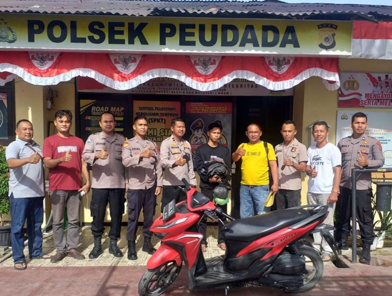 Pelaku Penggelapan Sepeda Motor dan Uang Berhasil Diringkus Polsek Datuk Bandar
