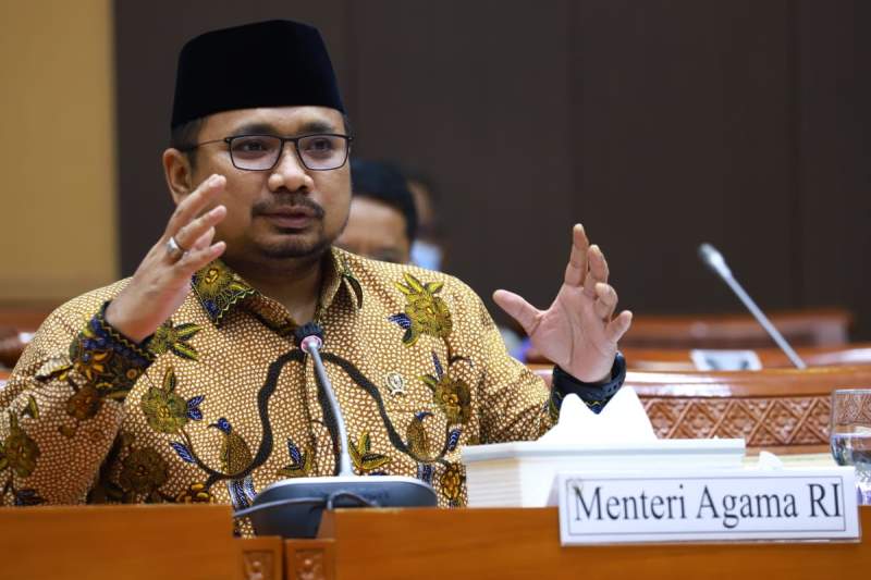 Menteri Agama, Yaqut Cholil Qoumas.