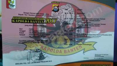 Peringati HUT ke-13, Polda Banten Gelar Open Kejuaraan Menembak