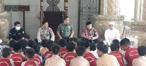 Tiga Pilar di Kresek Gelar Police Goes To School di Ponpes Subulussalam