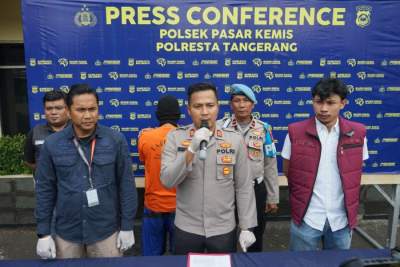 Polsek Pasar Kemis Tangkap Pelaku Spesialis Pencurian Mobil Pick up