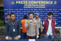 Polsek Pasar Kemis Tangkap Pelaku Spesialis Pencurian Mobil Pick up