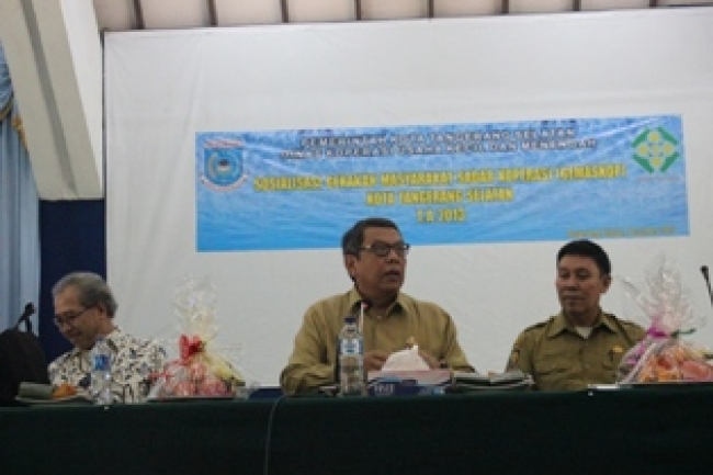 DINAS KOPERASI & UKM TANGSEL GELAR SOSIALISASI GEMASKOP