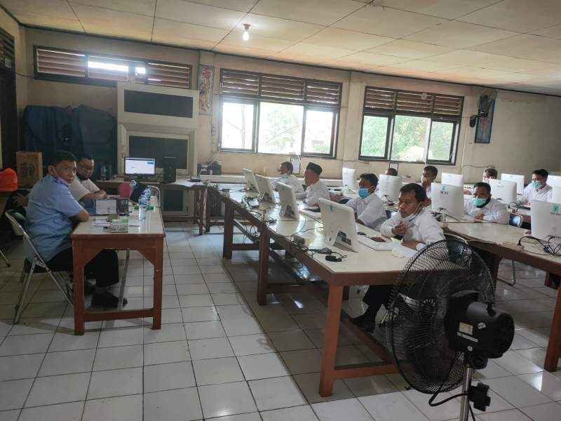 640 Peserta Jalani  Tes P3K di SMAN 1 Tangerang