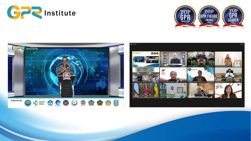 Sandiaga Uno &amp; Sri Mulyani Raih Anugerah Top GPR Figure Award 2023