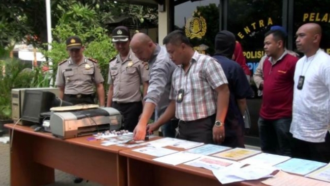 Polsek Jatiuwung Amankan MA Pelaku Yang Diduga Pemalsu Ijazah