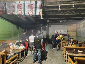 BNNK Serdang Bedagai razia kafe walet Sei Bamban. (istimewa).