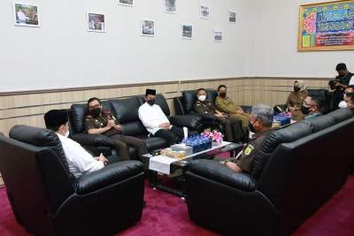 Kajati Baru Sambangi Pendopo, Wagub: Pemprov Banten Siap Bersinergi