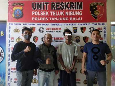 Tidak Sampai 24 Jam Unit Reskrim Polsek Teluk Nibung Berhasil Meringkus Residivis Pelaku Pencurian