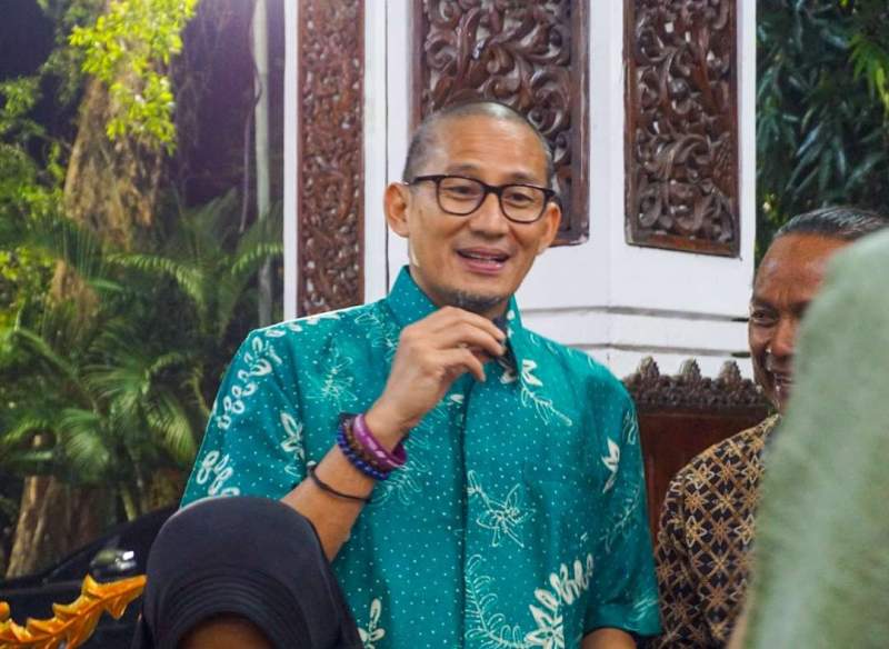 Menteri Pariwisata dan Ekonomi Kreatif, Sandiaga S. Uno.