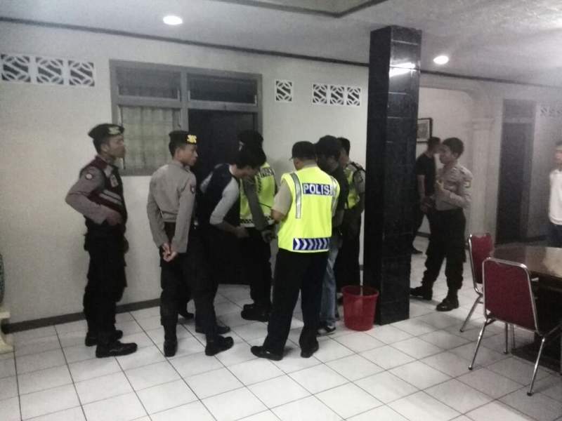 Razia Cipkon Polres Lebak, Geladak Tiga Pasangan Mesum