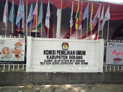 Pilkada Kabupaten Serang Head To Head, KPU Kabupaten Serang Resmi Tetapkan Paslon Tatu-Pandji dan Nasrul-Eki di Pilkada Serang