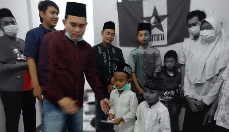 Peringati Nuzulul Qur'an, Alumni GMNI Gelar Santunan Yatim Piatu