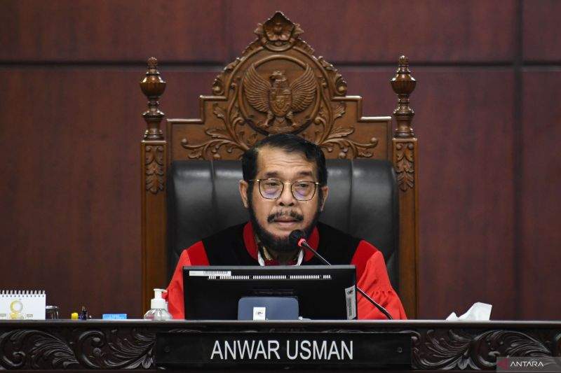 Ketua MK, Anwar Usman.