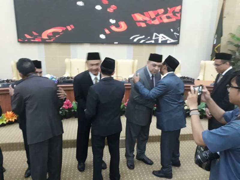 Tetapkan Pasangan Zaki - Mad Romli, DPRD Gelar Paripurna Istimewa