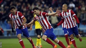 Villa Cetak Dua Gol, Atletico Puncaki Klasemen