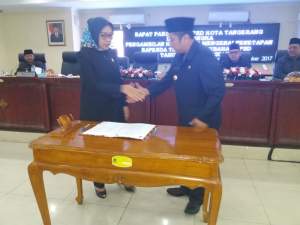 Paripurna APBD Perubahan Kota Tangerang 2017.
