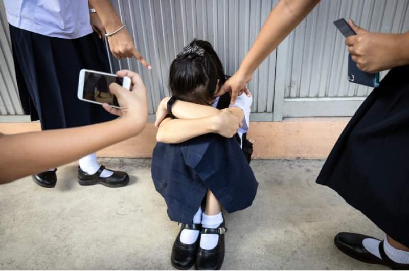 Ilustrasi perilaku bullying dan perundungan.