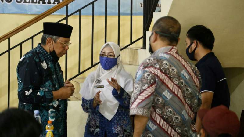 Wakil Walikota Benyamin Davnie Buka Pelatihan Sablon di Serpong