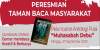 Peresmian Taman Baca & Peluncuran Antologi Puisi