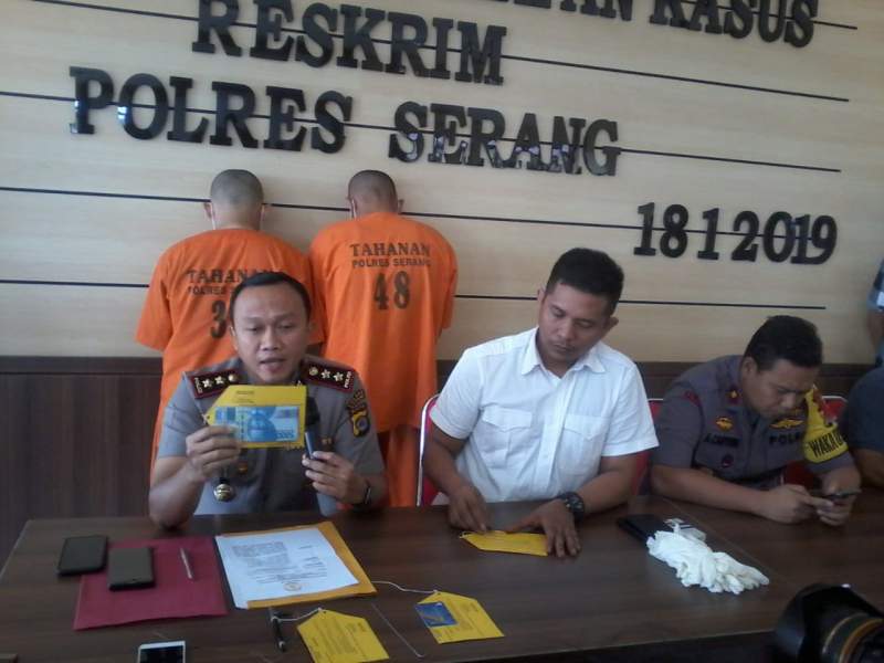 Polres Serang Gagalkan Pelaku Pencongkel ATM BRI