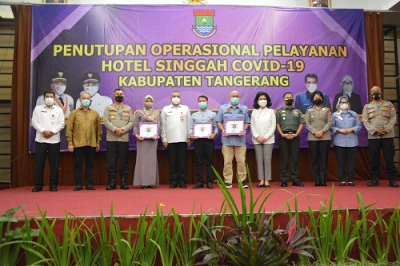 Angka Covid Melandai,  Hotel Singgah Yasmin Ditutup Bupati Tangerang