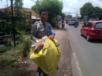 Masuk Masa Tenang, Atribut Partai Politik di Cilegon Ditertibkan